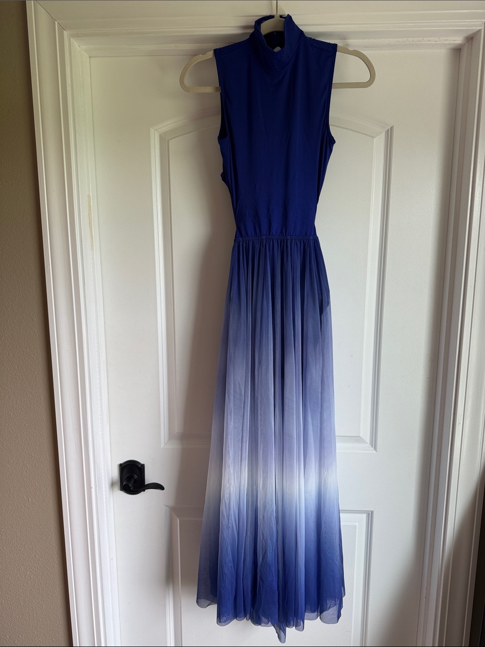 Weissman Elite blue ombré ballet or lyrical dance costume adult medium